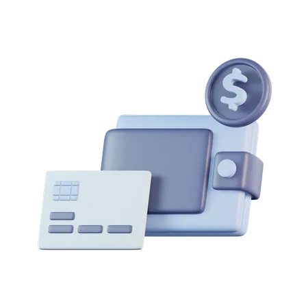 Wallet  3D Icon