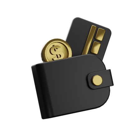 Wallet  3D Icon