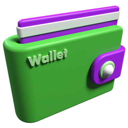 Wallet  3D Icon