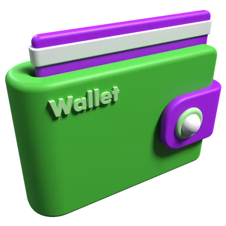 Wallet  3D Icon