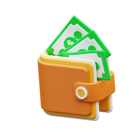 Wallet  3D Icon