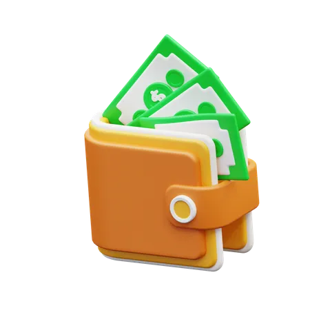 Wallet  3D Icon