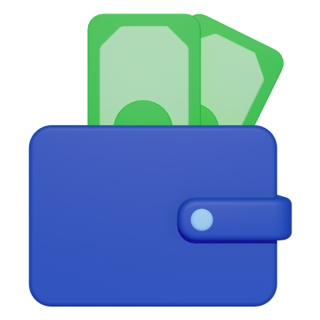 Wallet  3D Icon