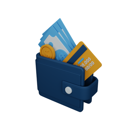 Wallet  3D Icon