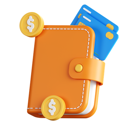 Wallet  3D Icon