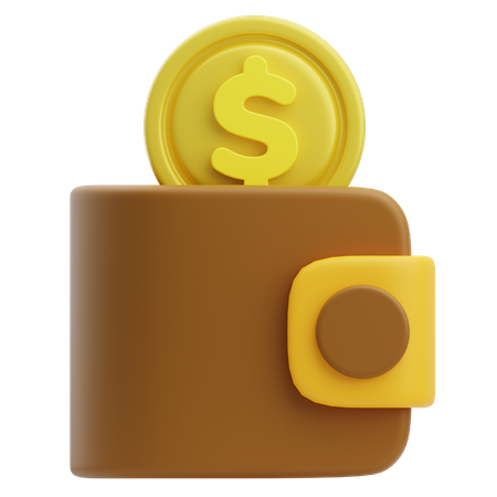 Wallet  3D Icon