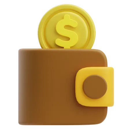 Wallet  3D Icon