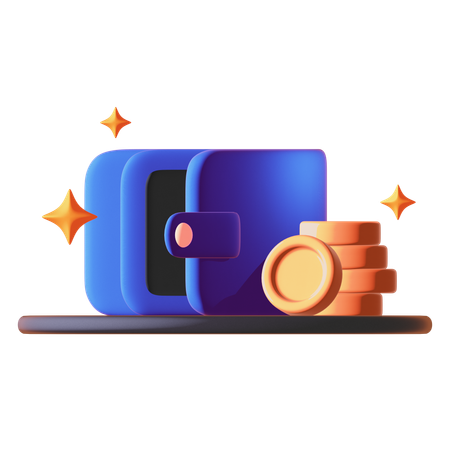 Wallet  3D Icon