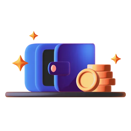 Wallet  3D Icon