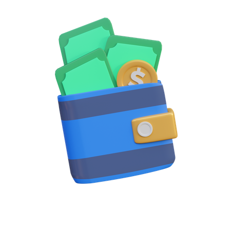 Wallet  3D Icon