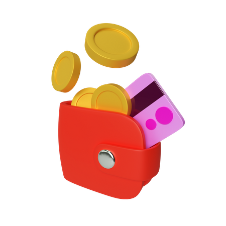 Wallet  3D Icon