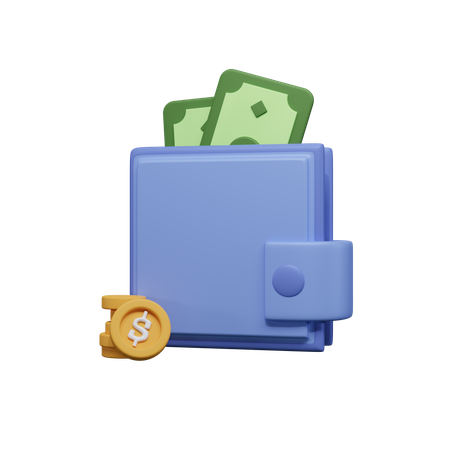 Wallet  3D Icon