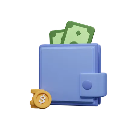 Wallet  3D Icon