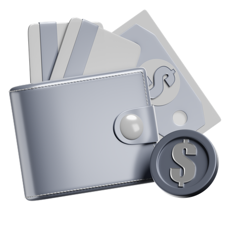 Wallet  3D Icon