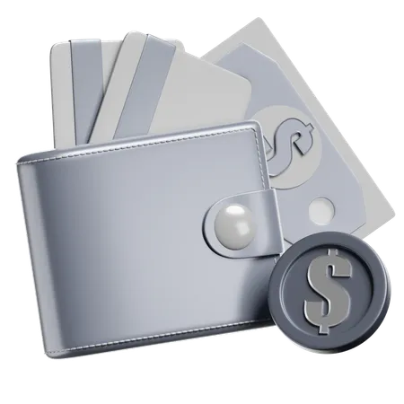 Wallet  3D Icon