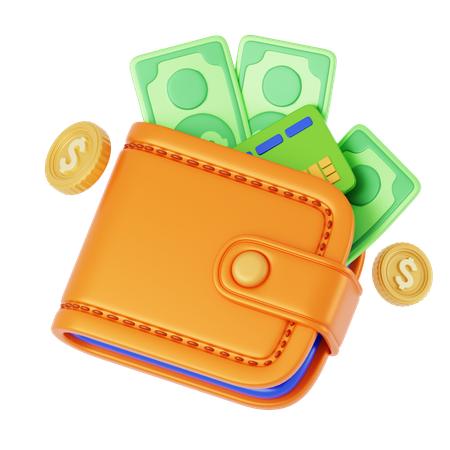 Wallet  3D Icon