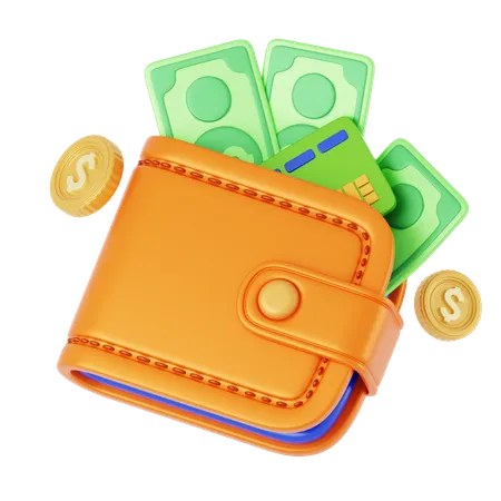 Wallet  3D Icon