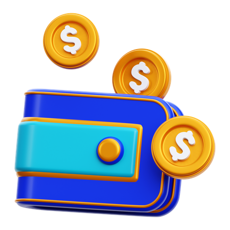 Wallet  3D Icon