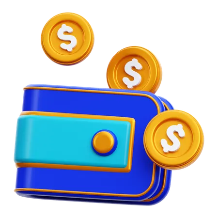 Wallet  3D Icon