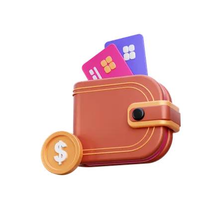 Wallet  3D Icon