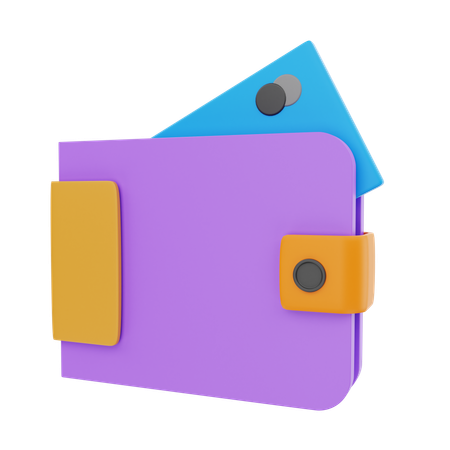 Wallet  3D Icon