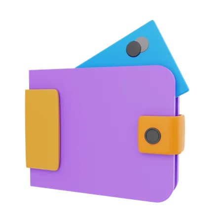 Wallet  3D Icon