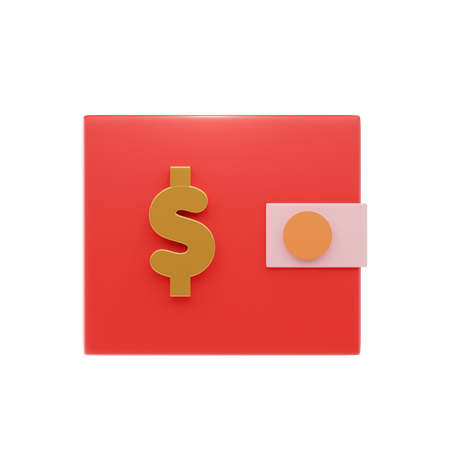 Wallet  3D Icon