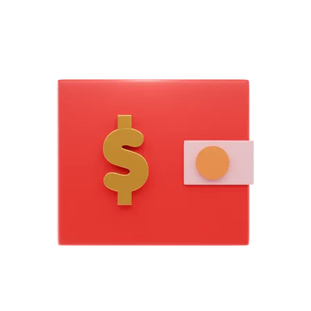 Wallet  3D Icon