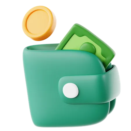 Wallet  3D Icon