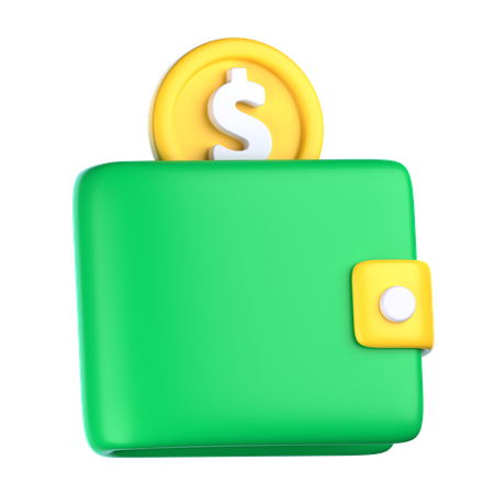 Wallet  3D Icon