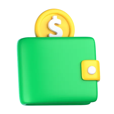 Wallet  3D Icon