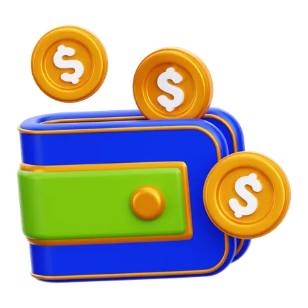 Wallet  3D Icon