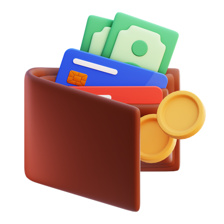 Wallet  3D Icon