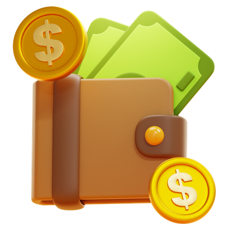 WALLET  3D Icon