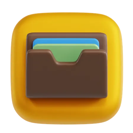 Wallet  3D Icon