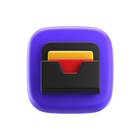 Wallet  3D Icon