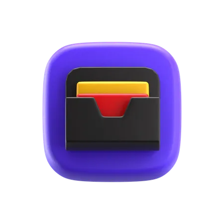 Wallet  3D Icon