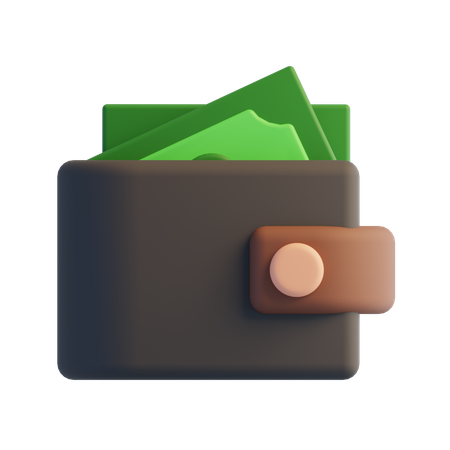 Wallet  3D Icon