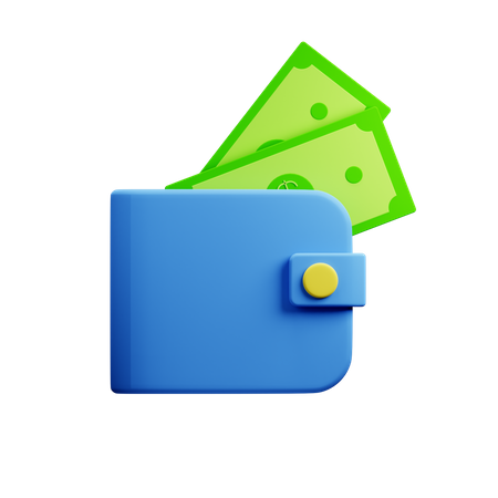 Wallet  3D Icon