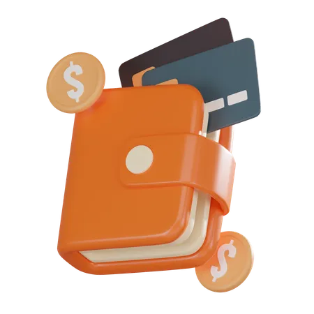 Wallet  3D Icon