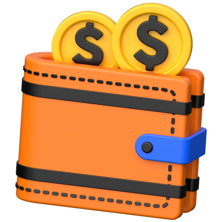 Wallet  3D Icon