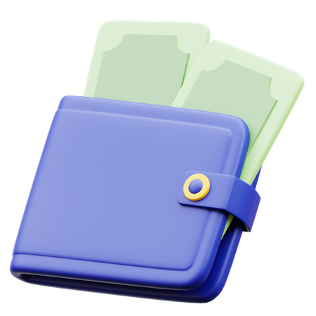 Wallet  3D Icon