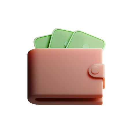 Wallet  3D Icon