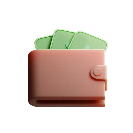 Wallet  3D Icon
