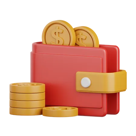 Wallet  3D Icon