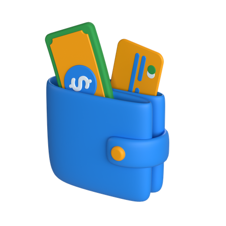 Wallet  3D Icon