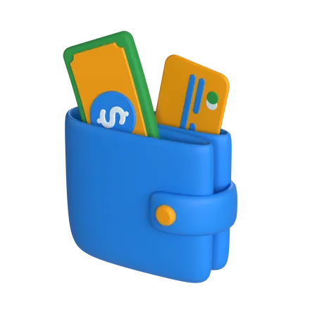 Wallet  3D Icon