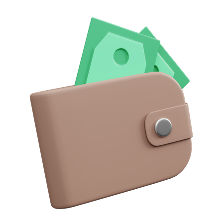 Wallet  3D Icon