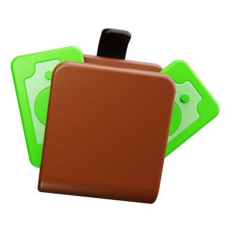 Wallet  3D Icon