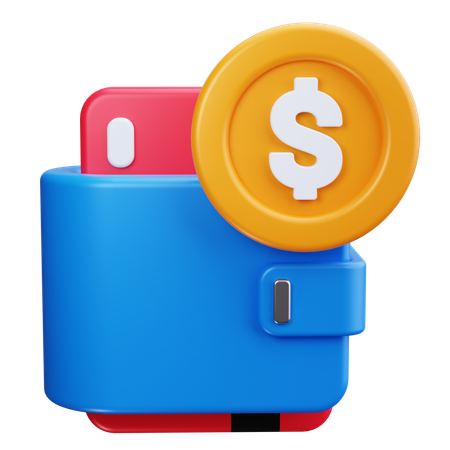 Wallet  3D Icon